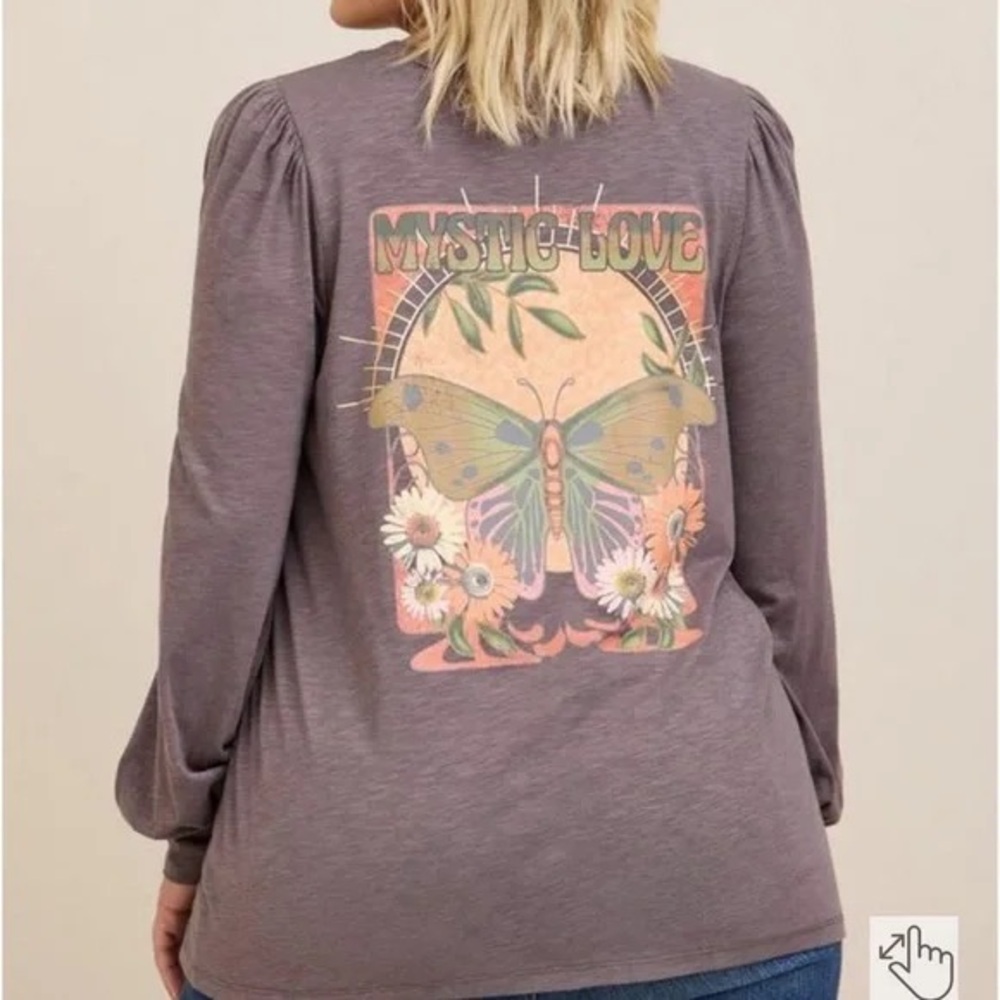 Torrid Mystic Love top
